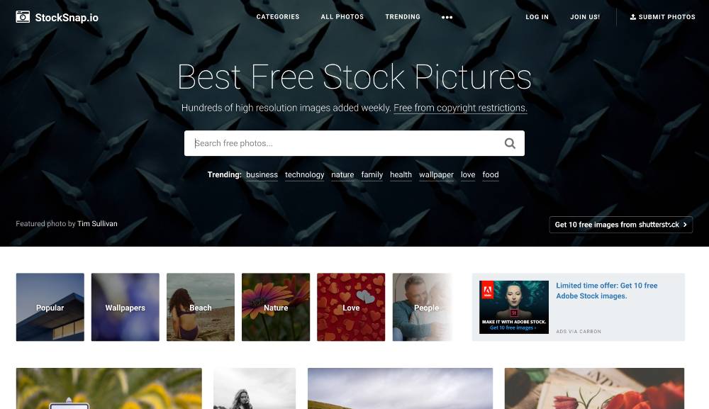 stocksnap free stock images