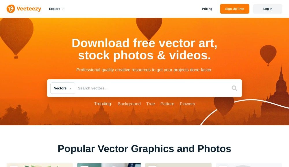 vecteezy free stock images