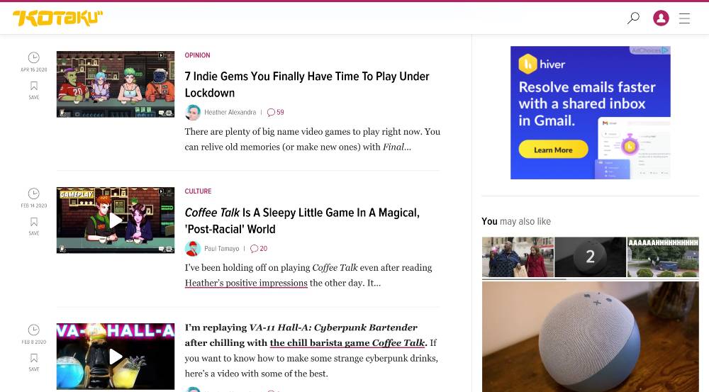 coffee talk kotaku coverage