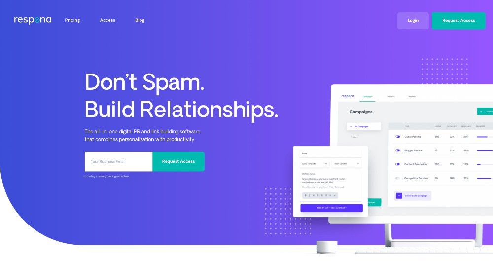 top media relations tools - respona