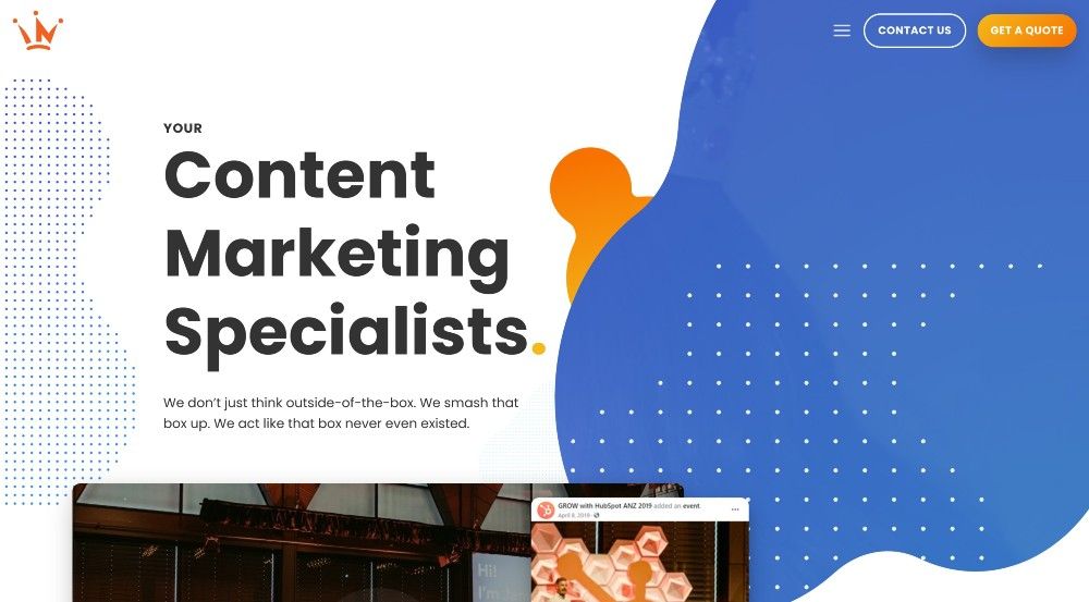 top content marketing agencies asia pacific - king content