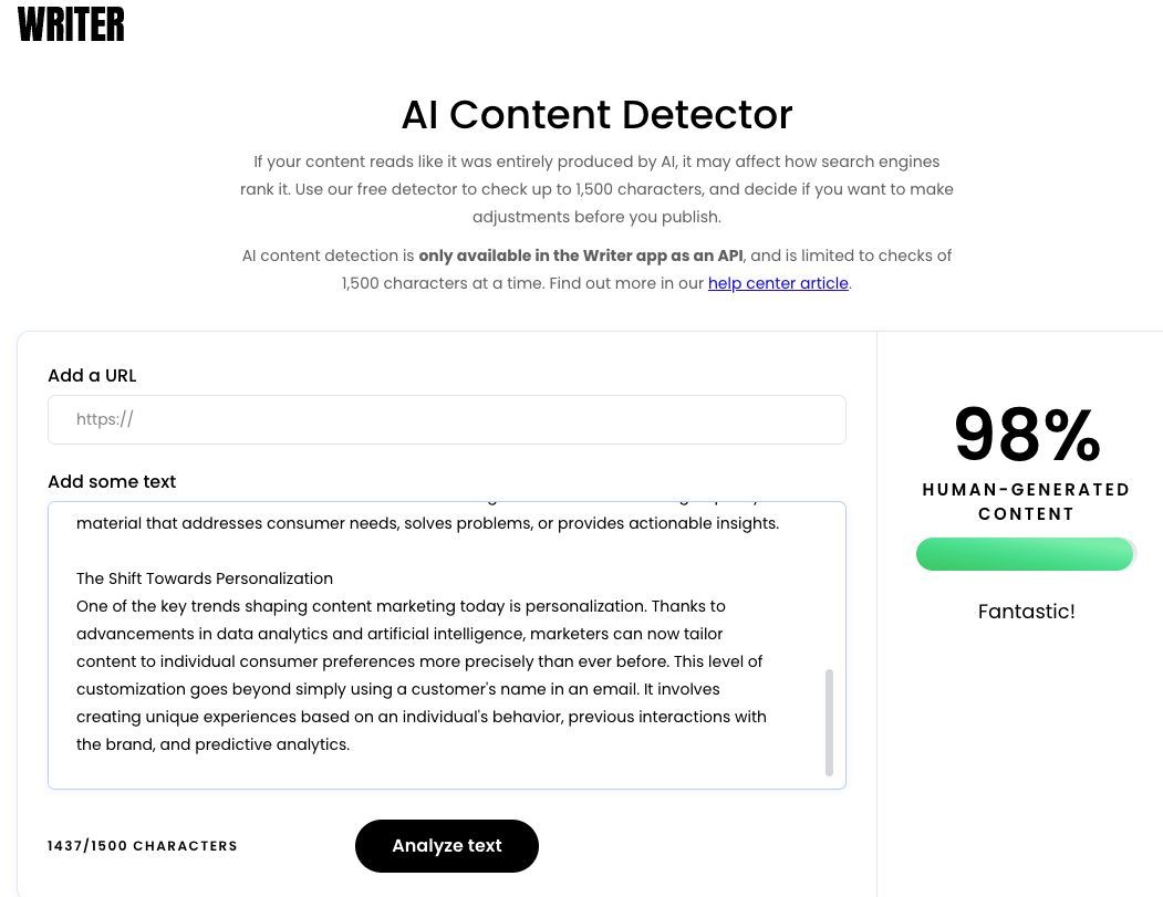 writer-ai-detection-result-on-chatgpt-4