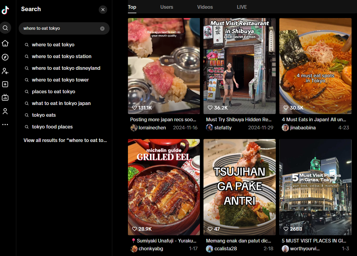 TikTok as a new search and discovery engine