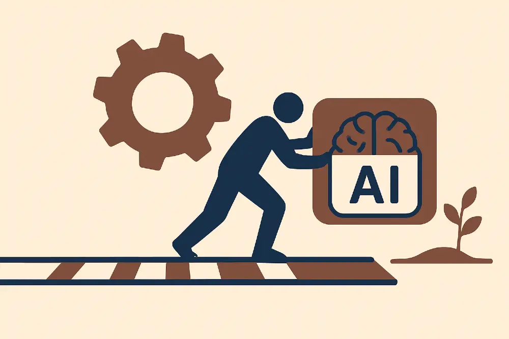 Building sustainable workflows around AI limitations