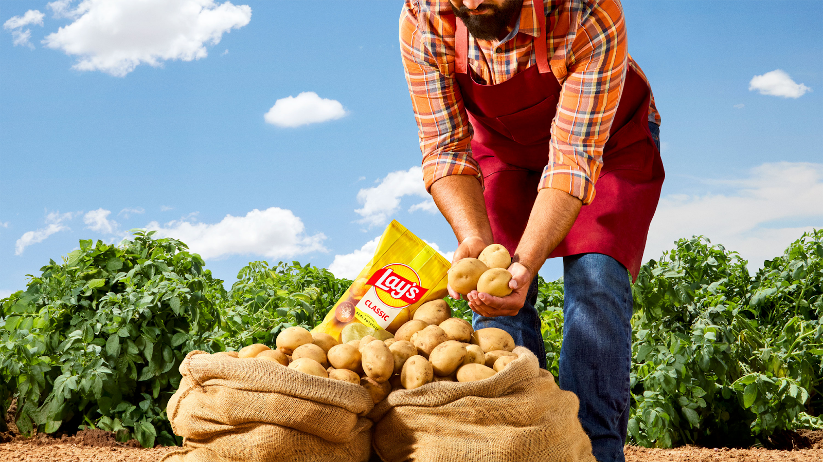 Lays rebrand focuses on potatoes