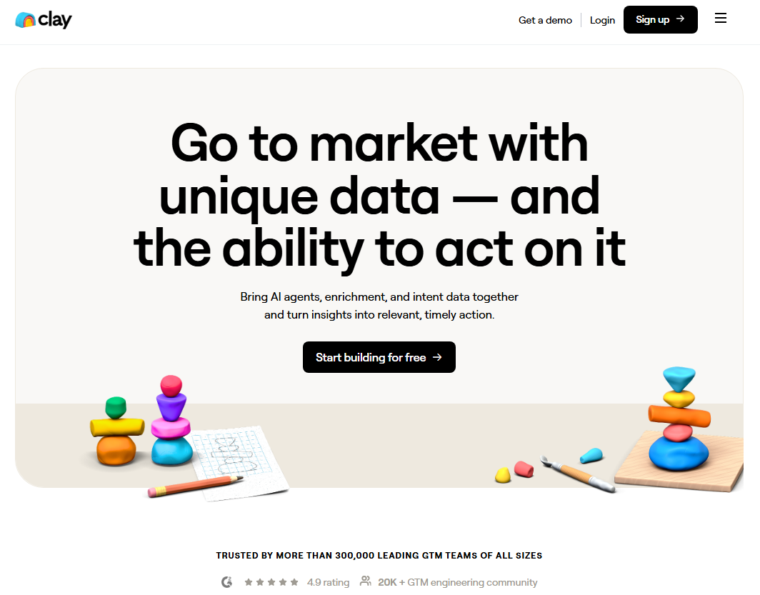 Best lead generation tools - Clay