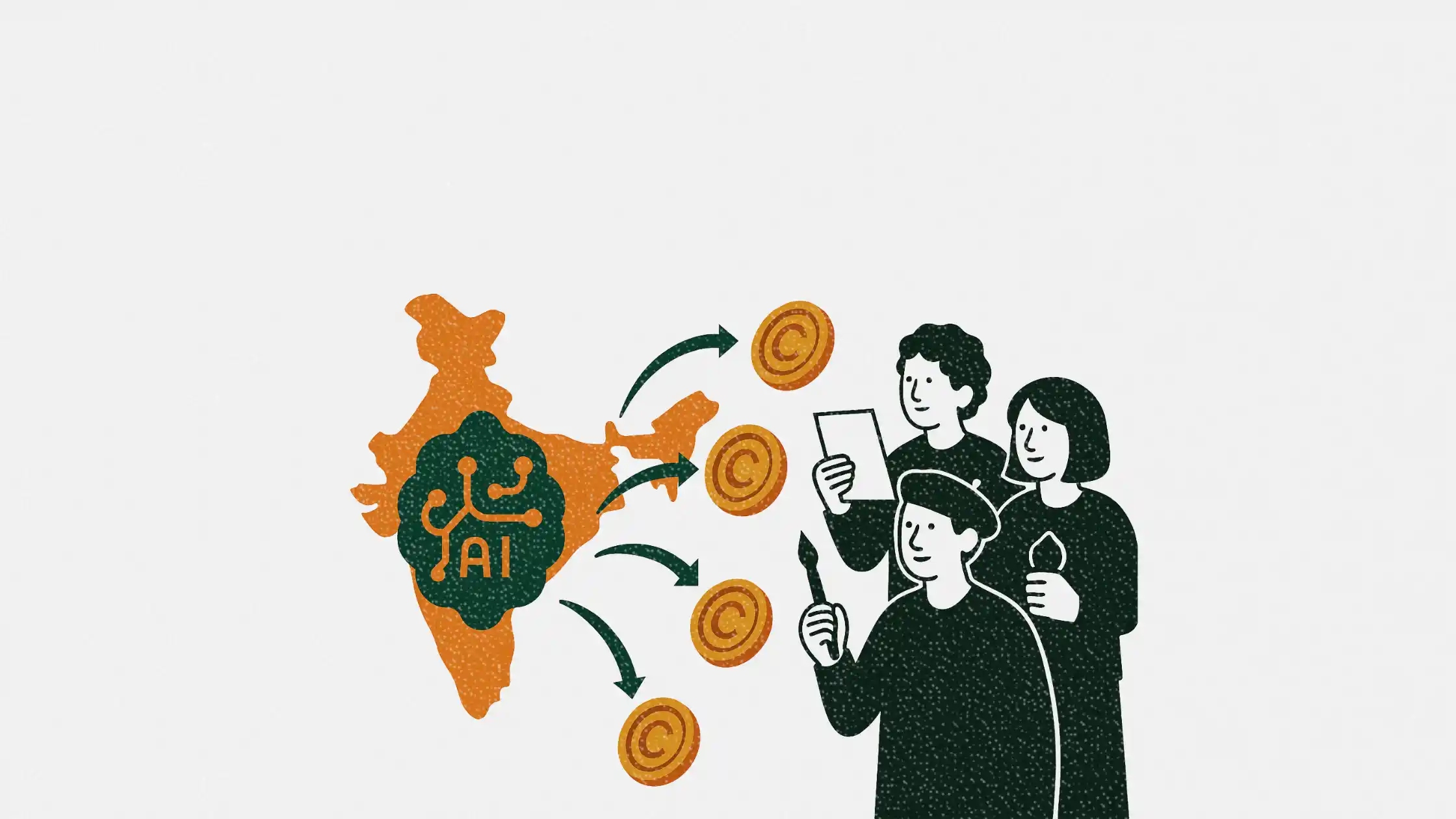 India proposes AI royalty system for copyrighted content