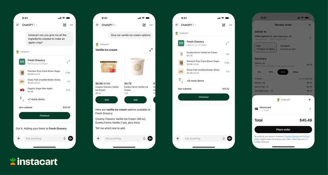 How the Instacart ChatGPT app works