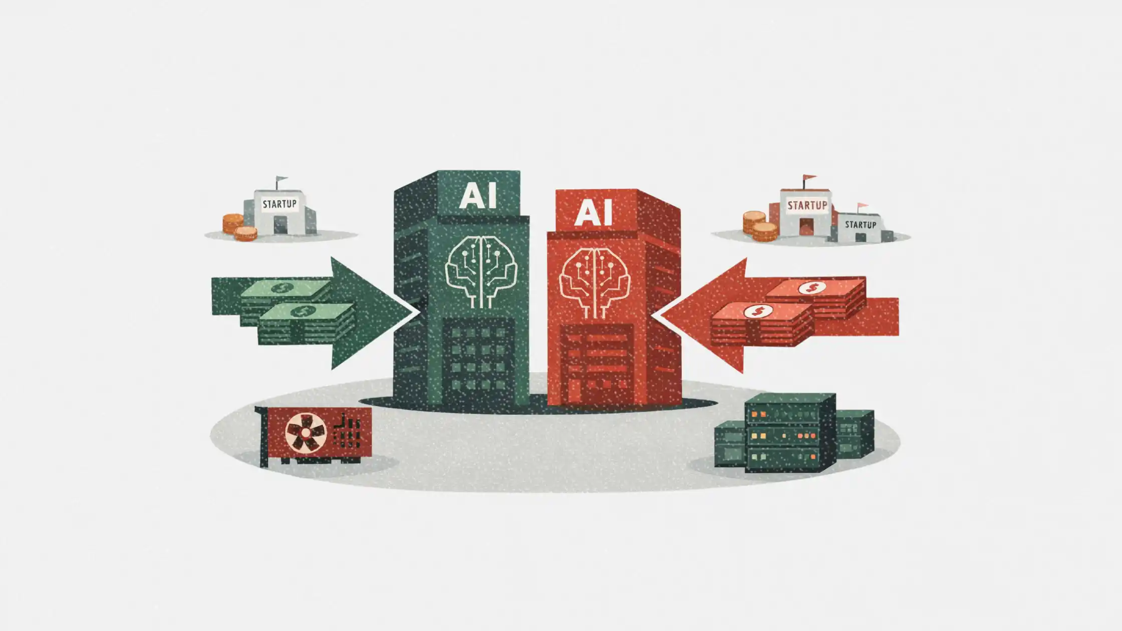 OpenAI and Anthropic dominate as US AI startup funding hits US$150B