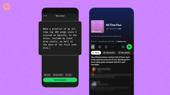 Spotify AI Prompted Playlist