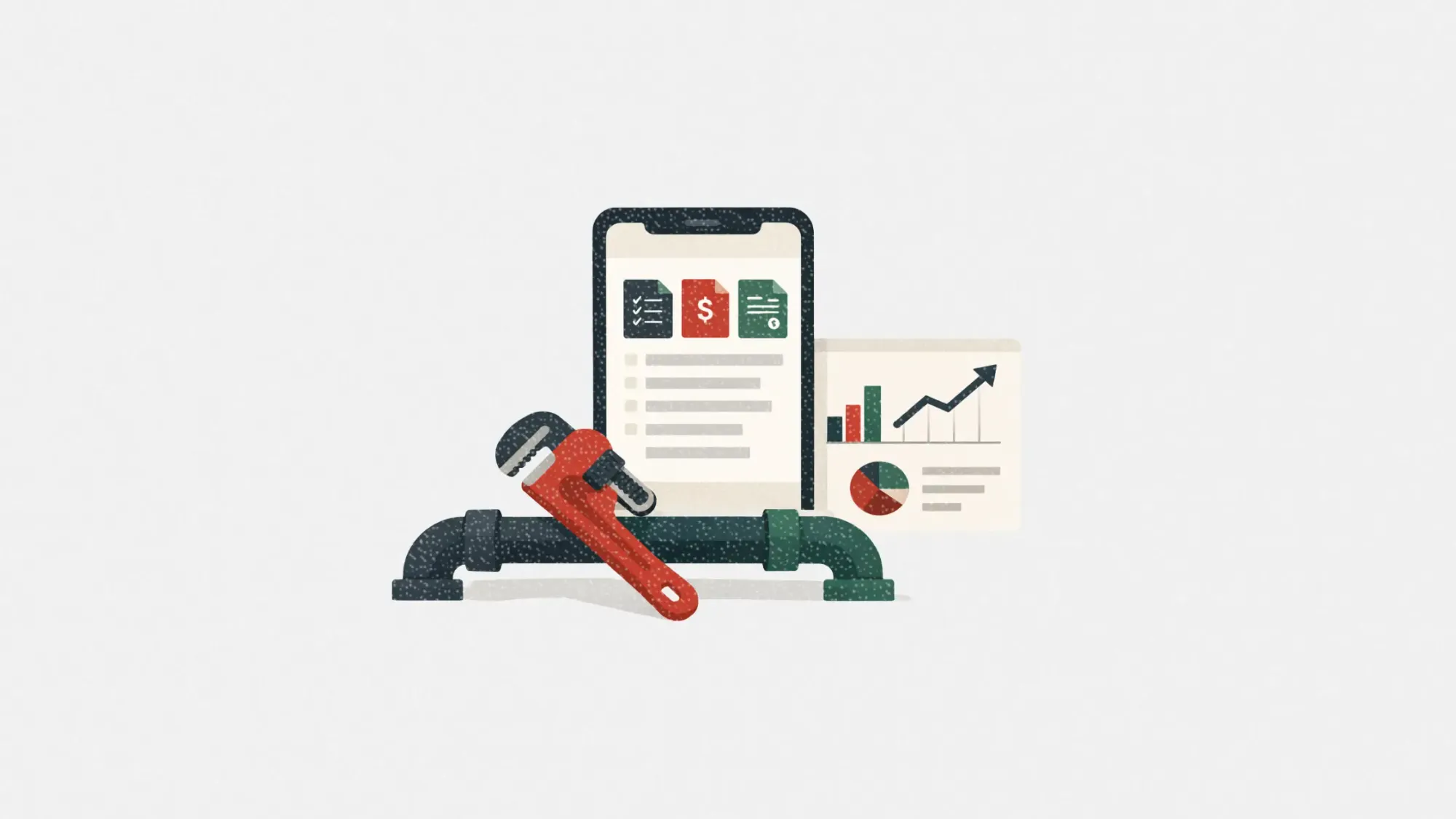A mobile-first workflow marketers can measure and scale for plumbing teams