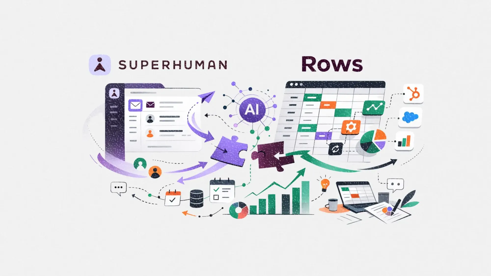 Superhuman acquires Rows to expand its AI productivity workspace