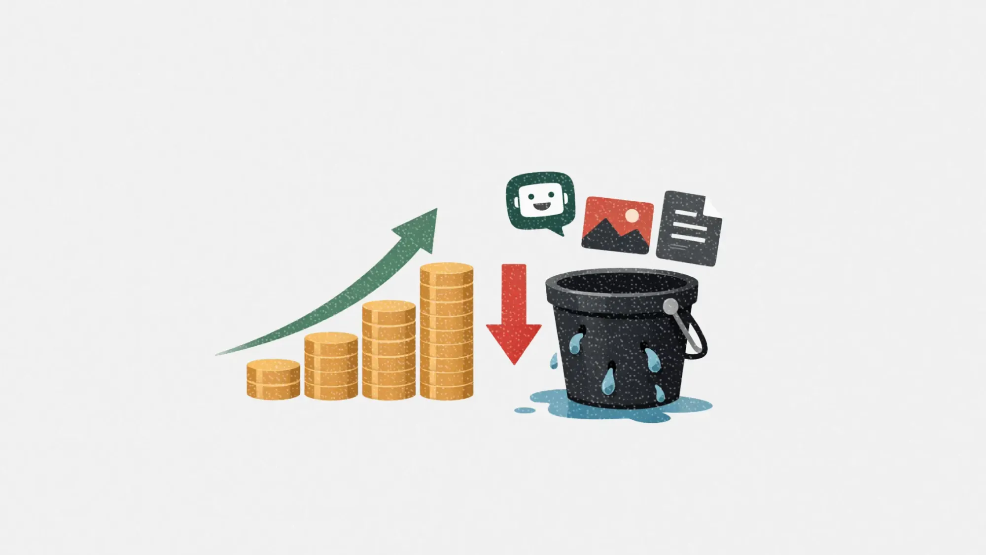 AI subscription apps sell fast but struggle to keep users