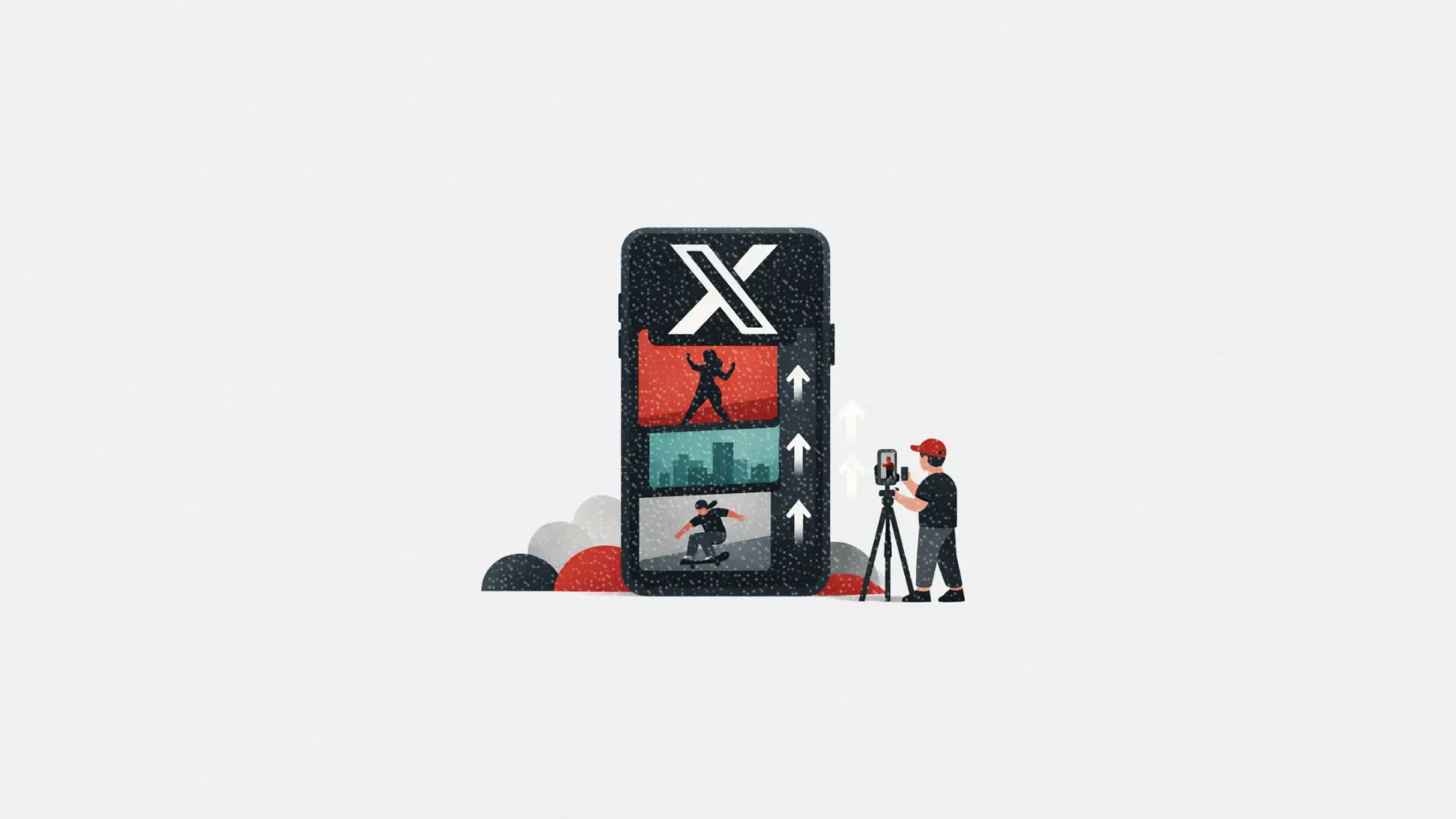 X bets on vertical video again with a redesigned player and TikTok-style feed