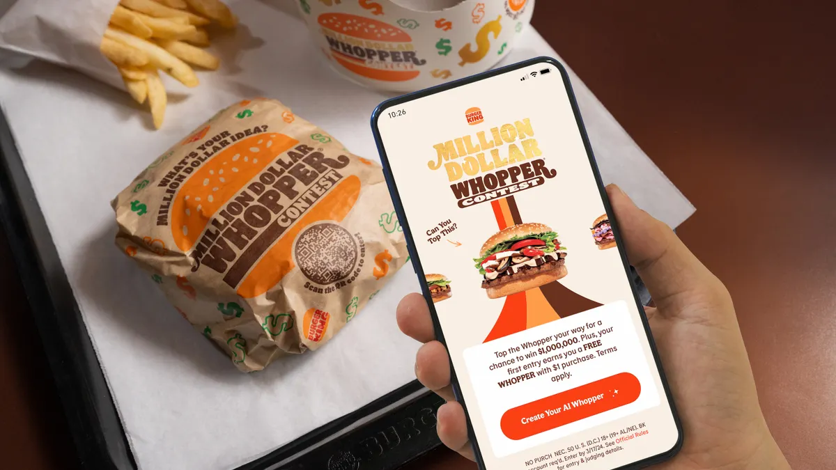 Burger King: Million Dollar Whopper AI campaign