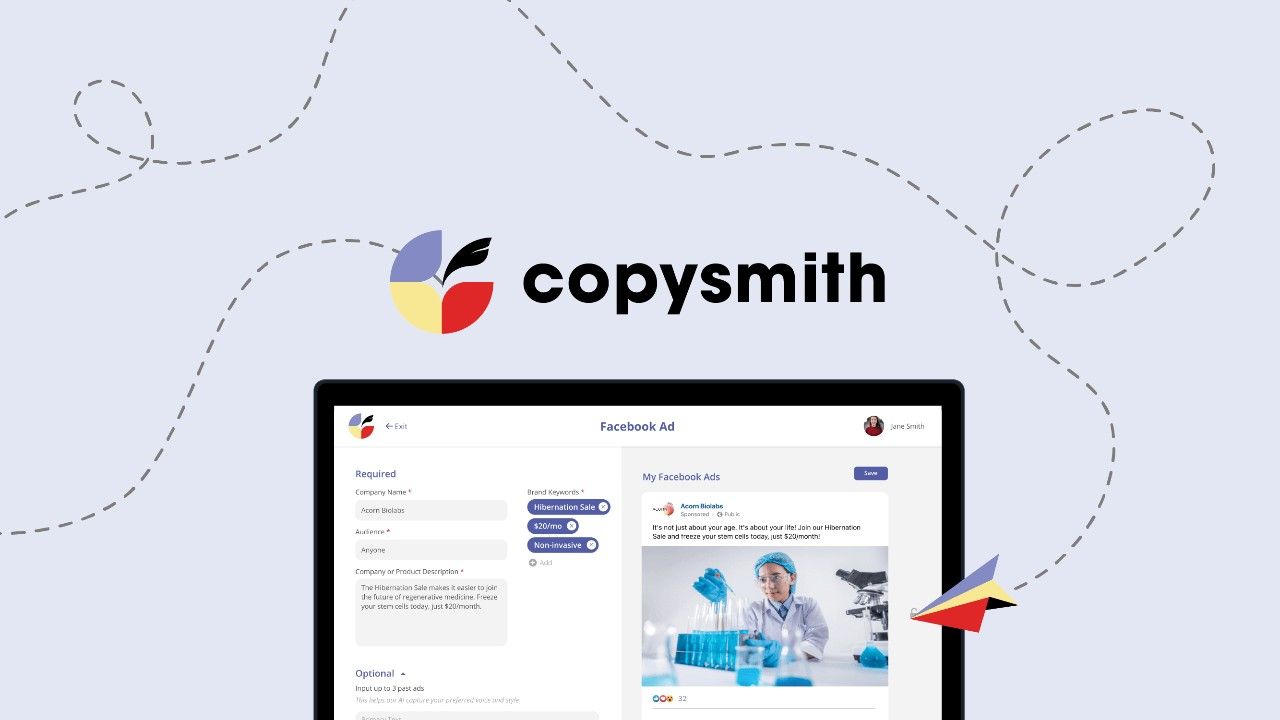 Martech highlight: Copysmith raises US$10M to improve creative content with AI