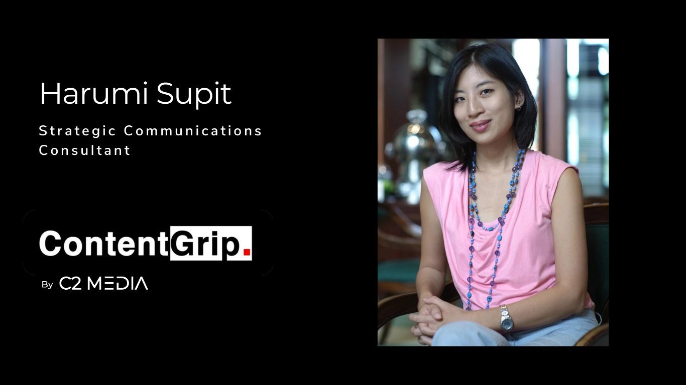 harumi supit comms in asia podcast contentgrip