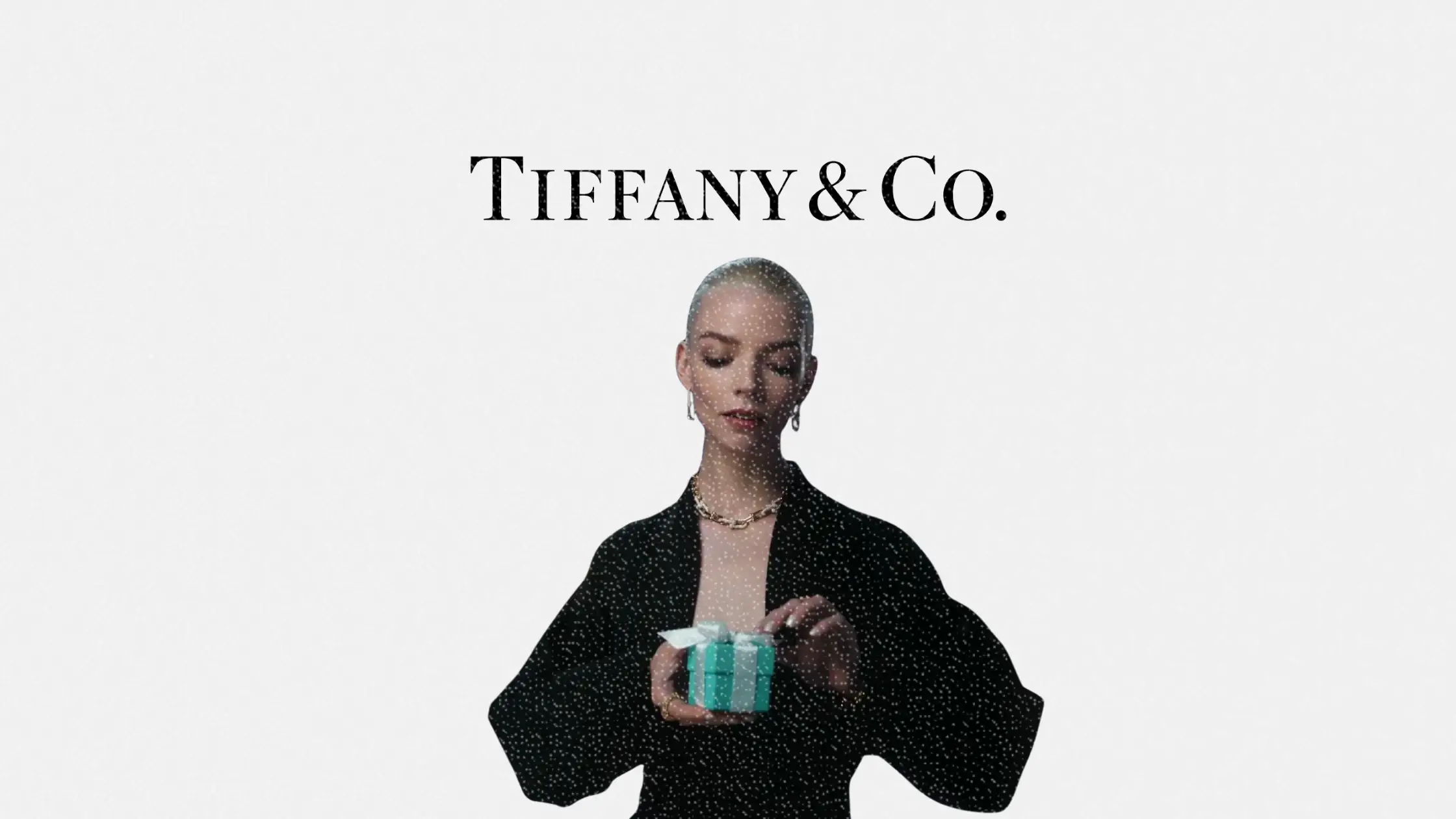 Tiffany & Co. wraps love in cinematic holiday push starring Anya Taylor-Joy