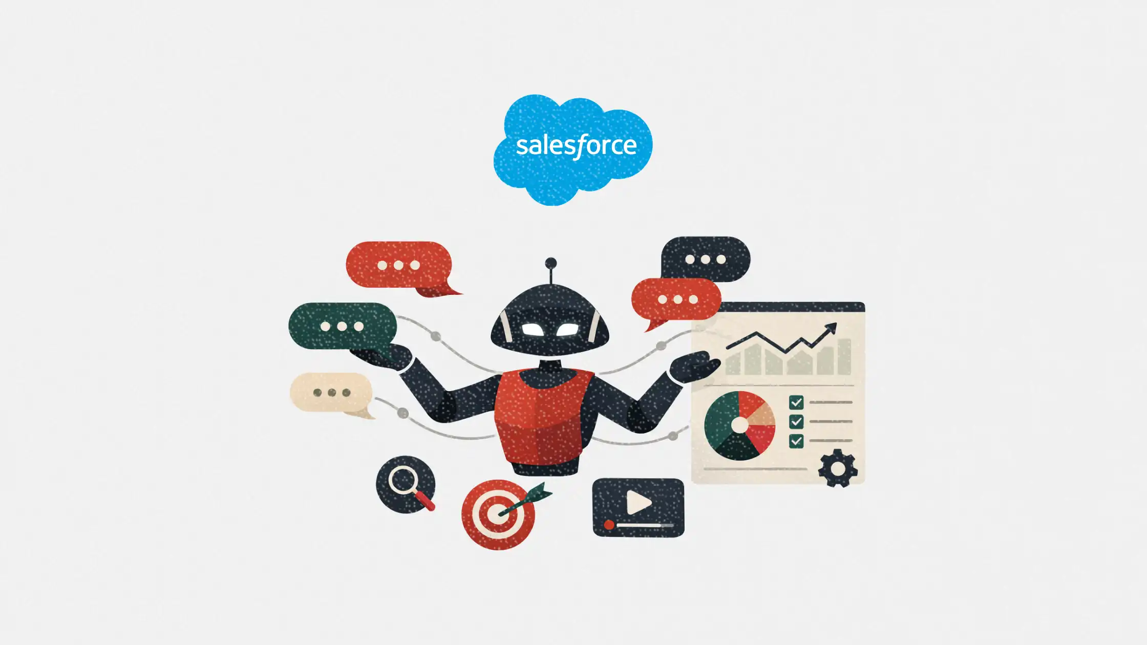 Agentic marketing is becoming the new operating model according to Salesforce report