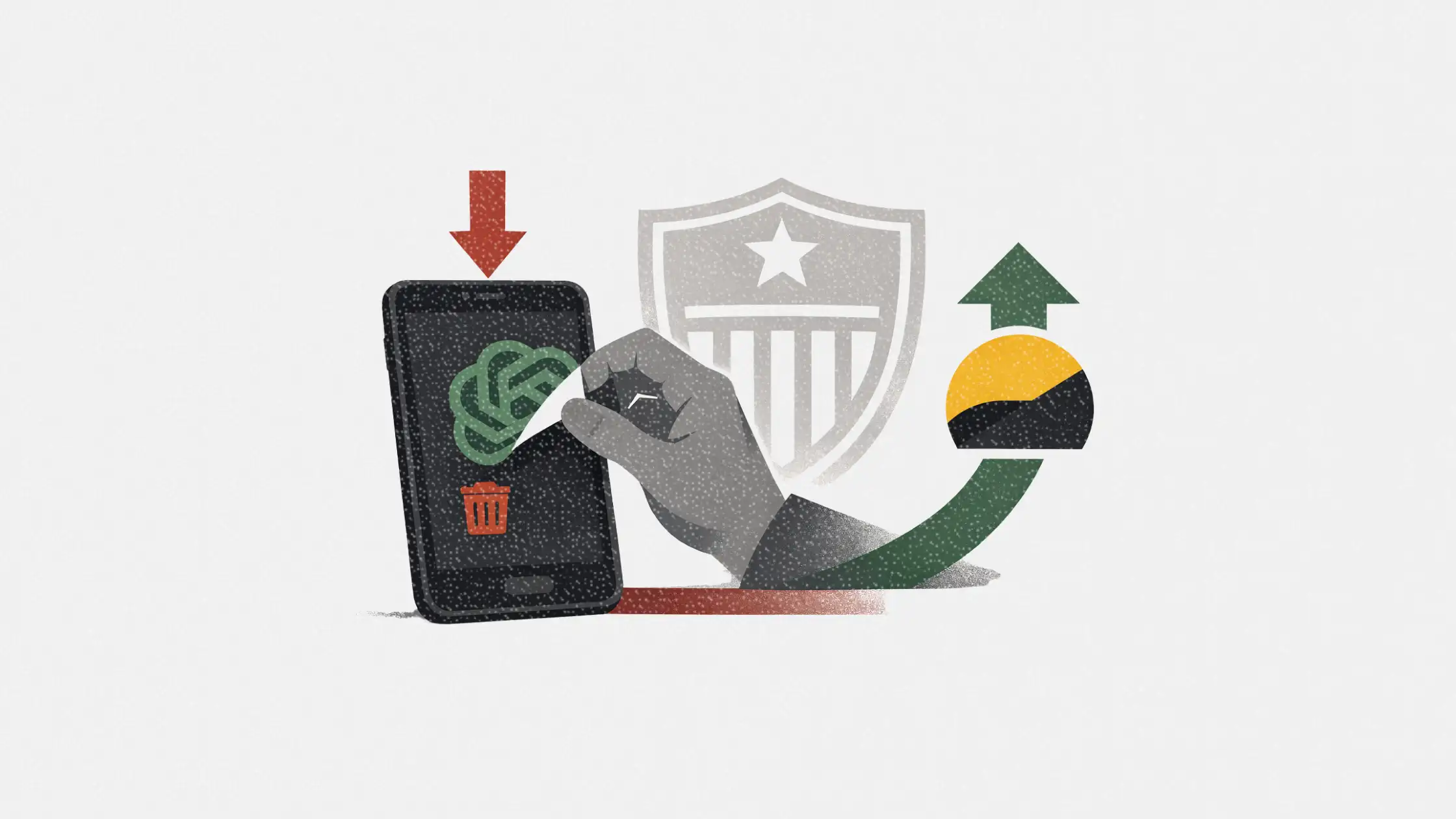 ChatGPT uninstalls spike after OpenAI’s defense partnership sparks backlash