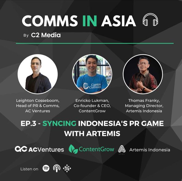 comms in asia podcast with thomas franky artemis indonesia