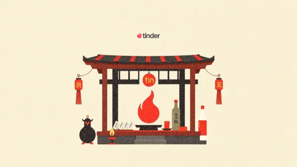 Tinder’s shrine-style pop-up lets Gen Z date with emotional clarity