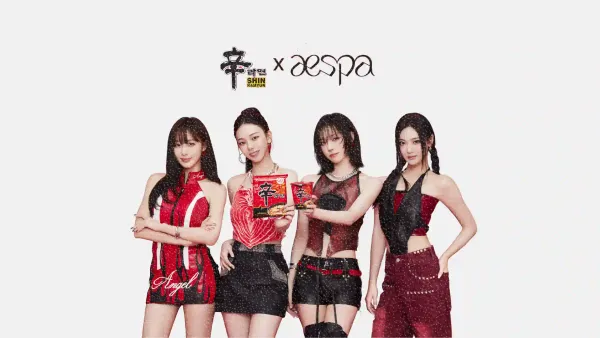 Nongshim names aespa as global face of Shin Ramyun for spicy international push