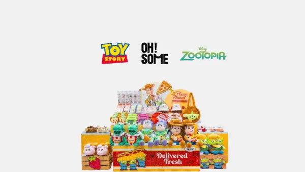 OH!SOME turns Pixar nostalgia into collectibles for daily life