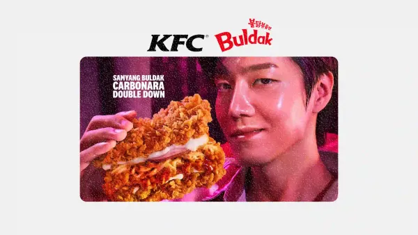 KFC Singapore revives Samyang collab with carbonara double down and experiential push